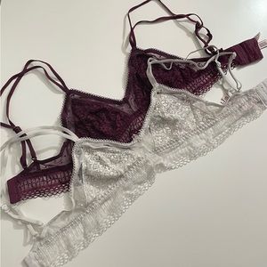 Victoria’s Secret Lace Bralettes